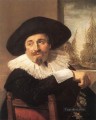 アイザック・アブラハムシュ・マッサの肖像画 オランダ黄金時代のフランス・ハルス